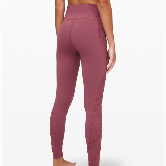 lululemon athletica Pants - Lululemon Wunder Under High-Rise *Flocked 28"